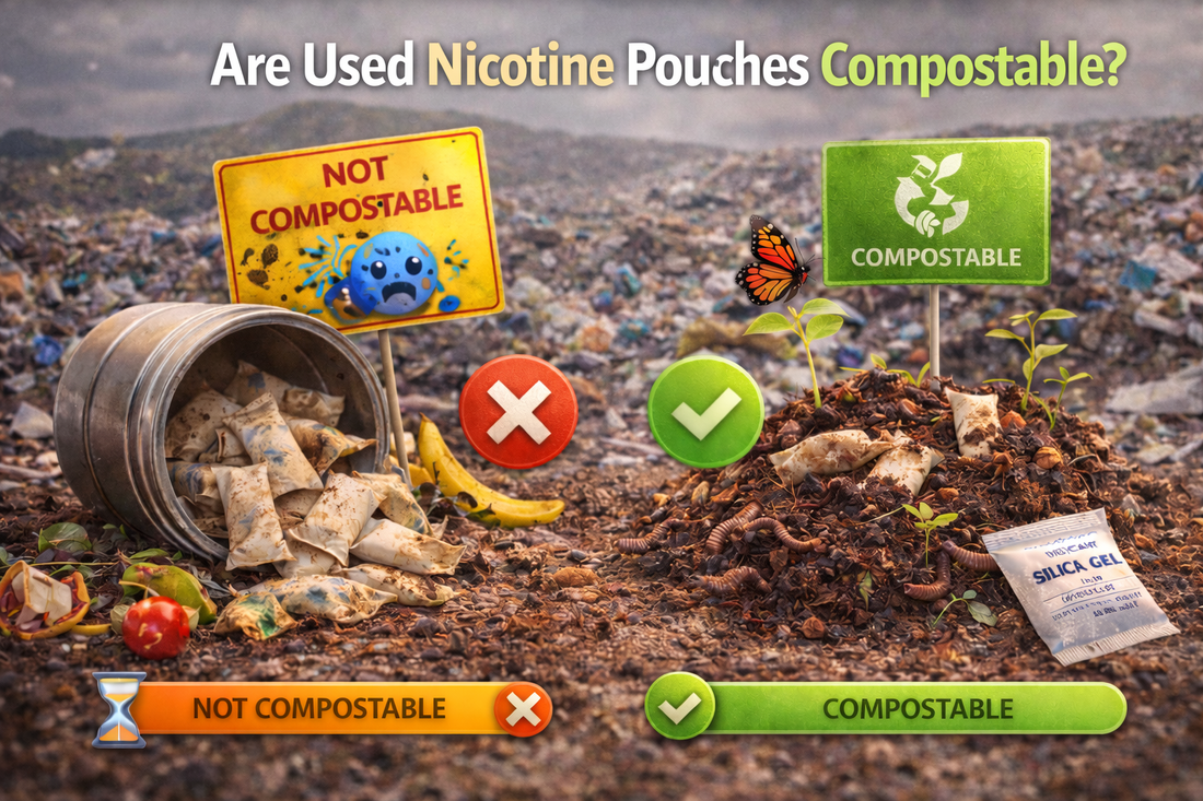 Are Used Nicotine Pouches Compostable?