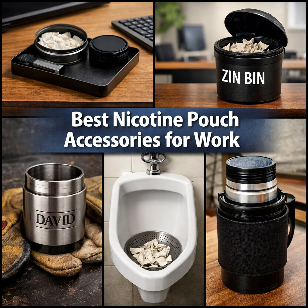 Best Nicotine Pouch Accessories for Work