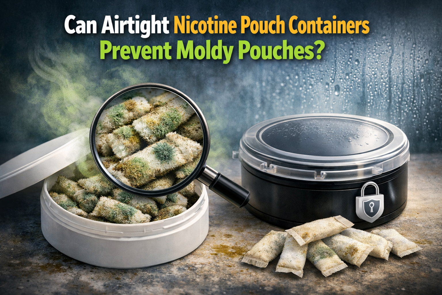 Can Airtight Nicotine Pouch Containers Prevent Moldy Pouches?