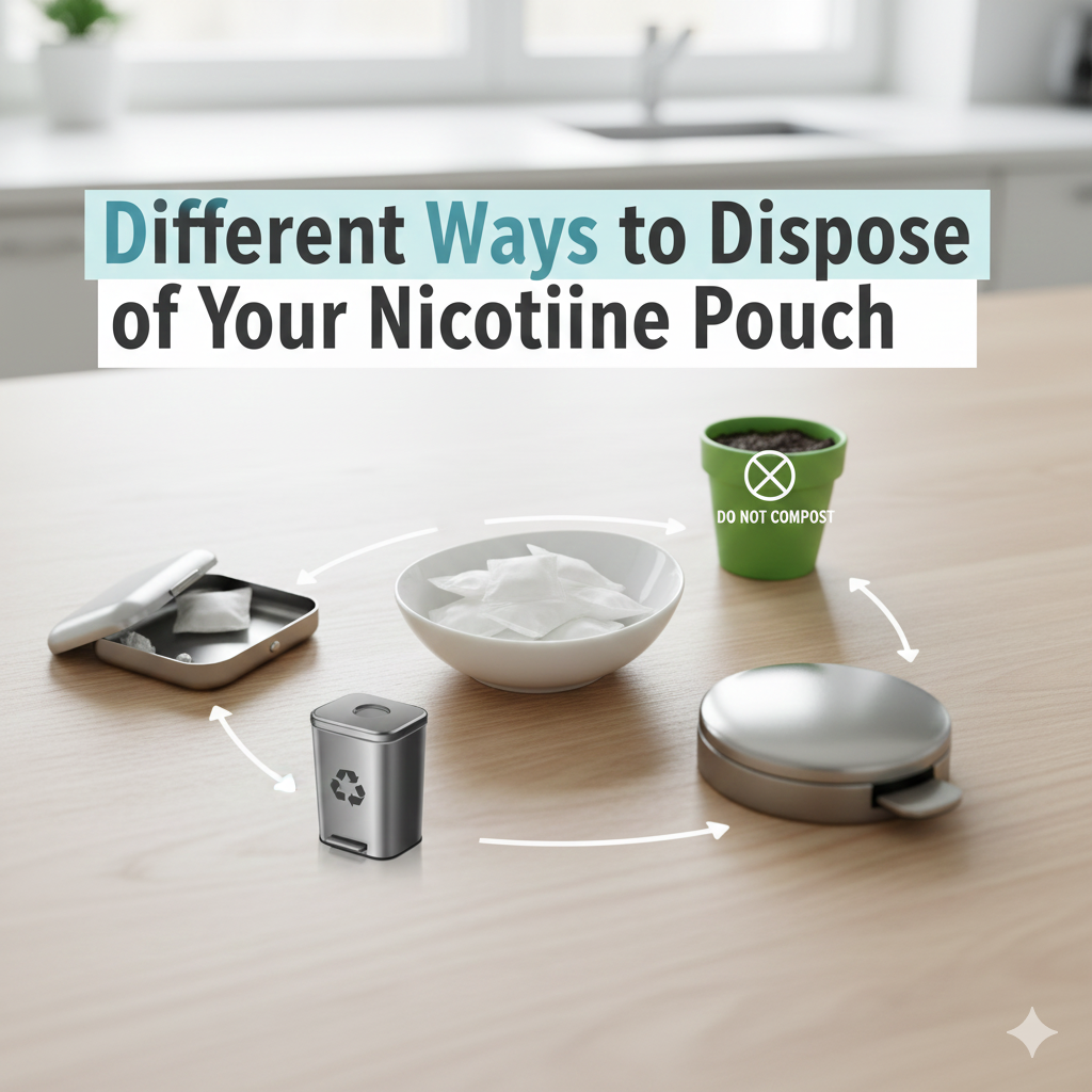 Different Ways to Dispose of Your Nicotine Pouch
