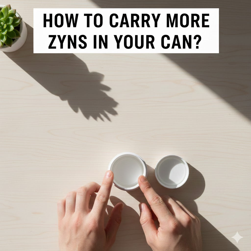 How to Carry More Zyns In Your Can?