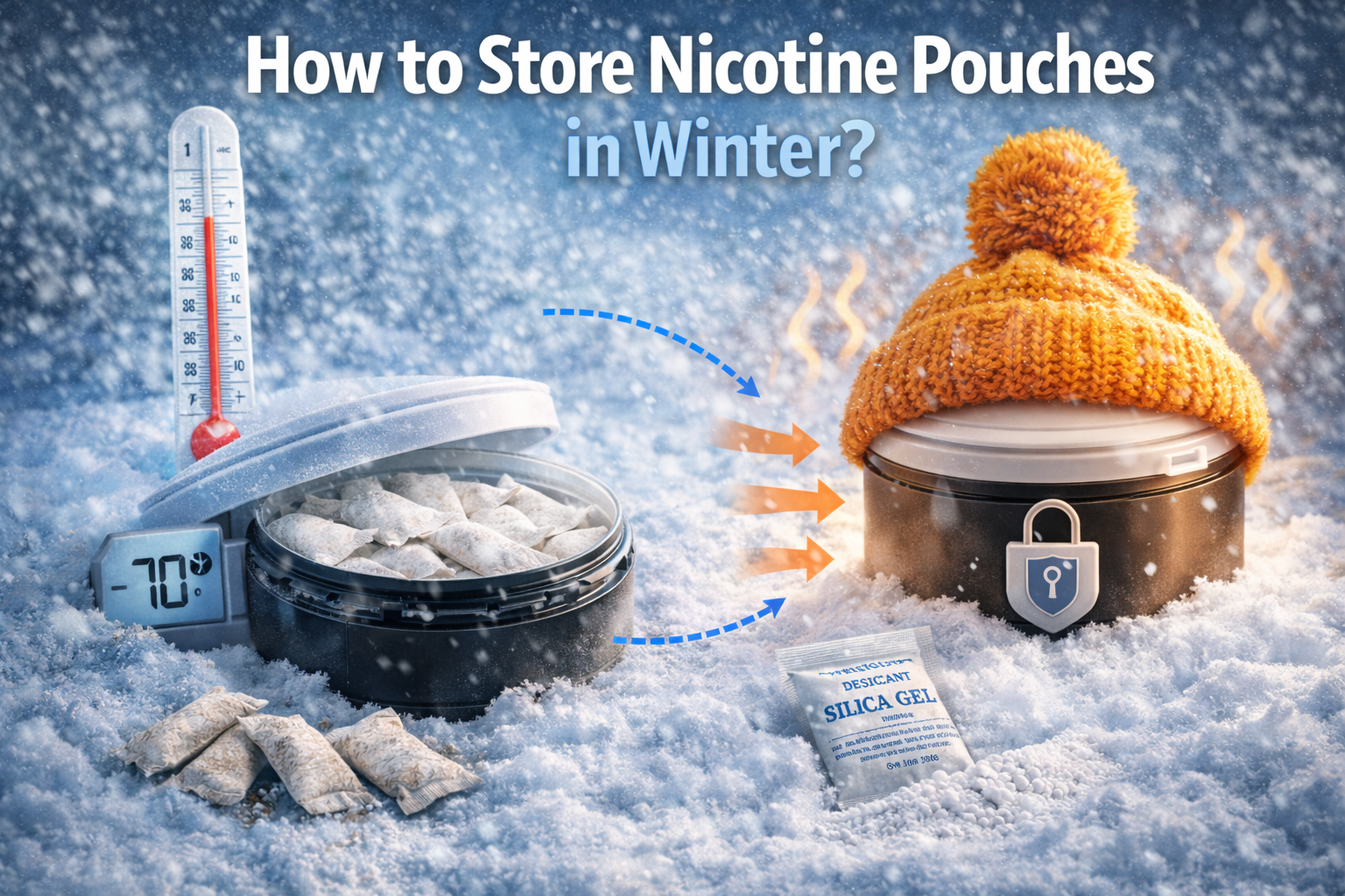 How to Store Nicotine Pouches in Winter?