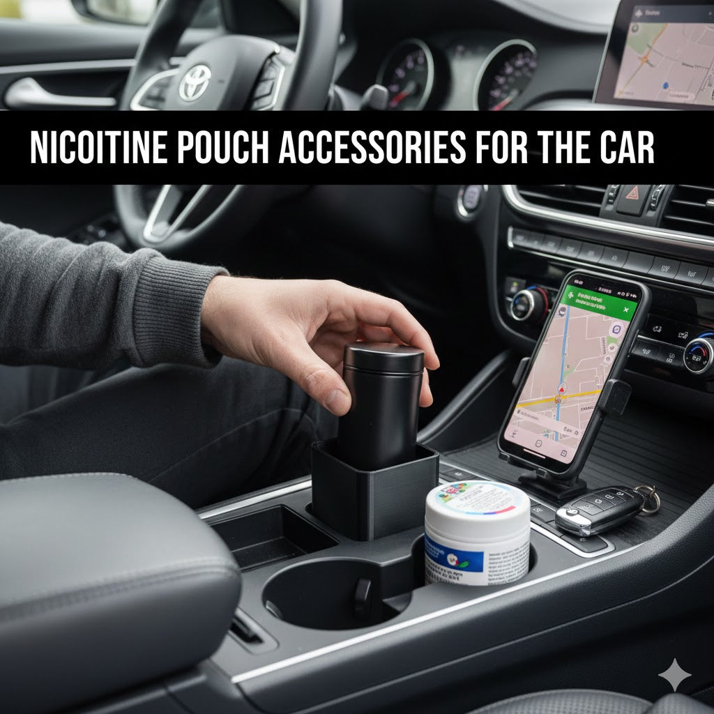 Nicotine Pouch Accessories for the Car
