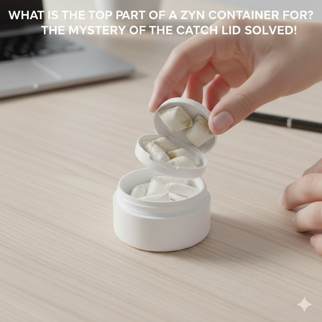What is the Top Part of a Zyn Container For?