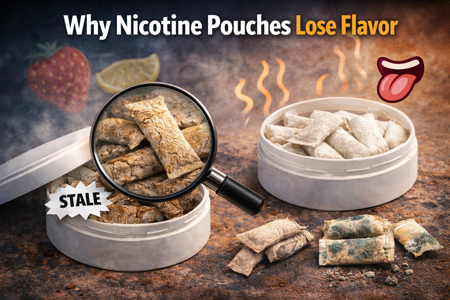 Why Nicotine Pouches Lose Flavor