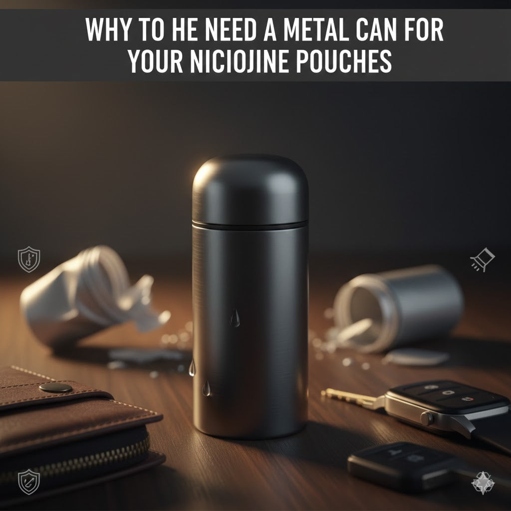 Why You Need a Metal Can For Your Nicotine Pouches