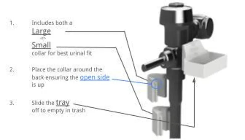 Zyn Urinal Catcher - ZynDispozylTyn