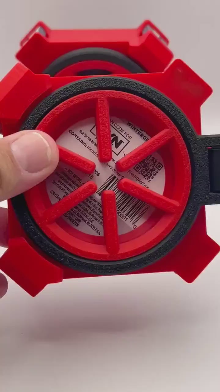 milwaukee packout nicotine pouch can case