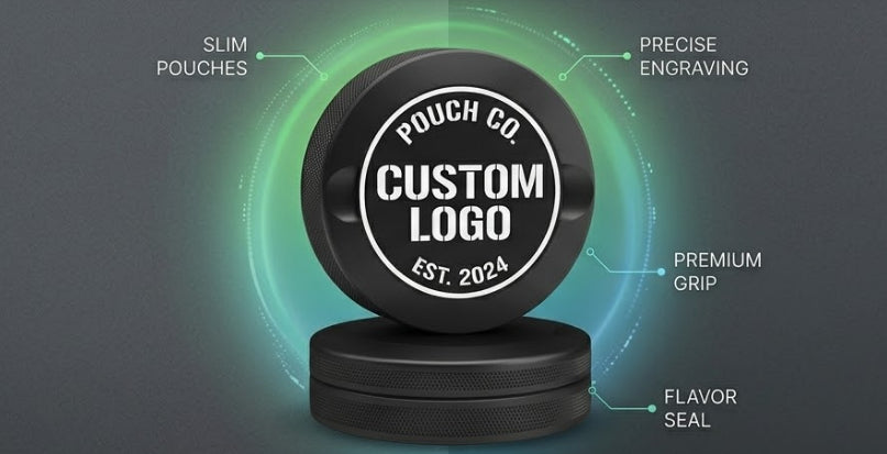 Custom Nicotine Pouch Cans and Holders